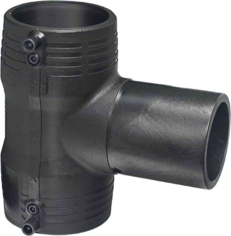 Georg Fischer Trójnik elektrooporowy 90ST. DN160 PE100, SDR11, PN10 gaz/PN16 woda