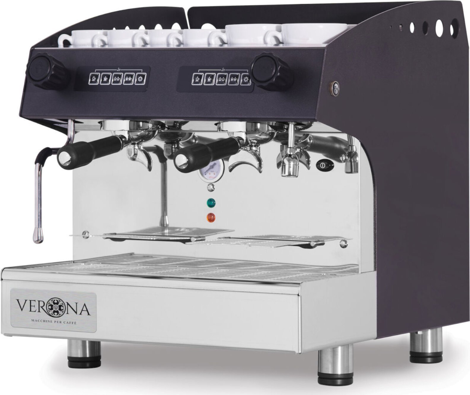 Ekspres ciśnieniowy Hendi Ekspres do kawy kolbowy automatyczny 2-grupowy JULIA COMPACT 2700 W Ekspres do kawy kolbowy automatyczny 2-grupowy JULIA COM