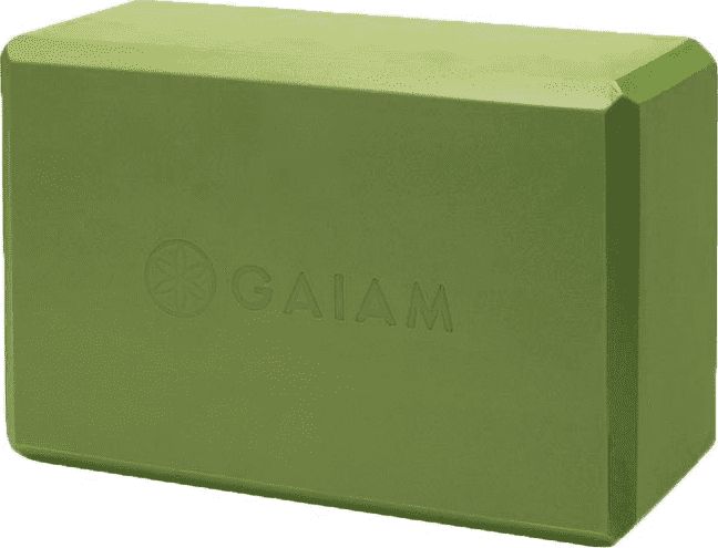 Gaiam Kostka do jogi zielona (59186)