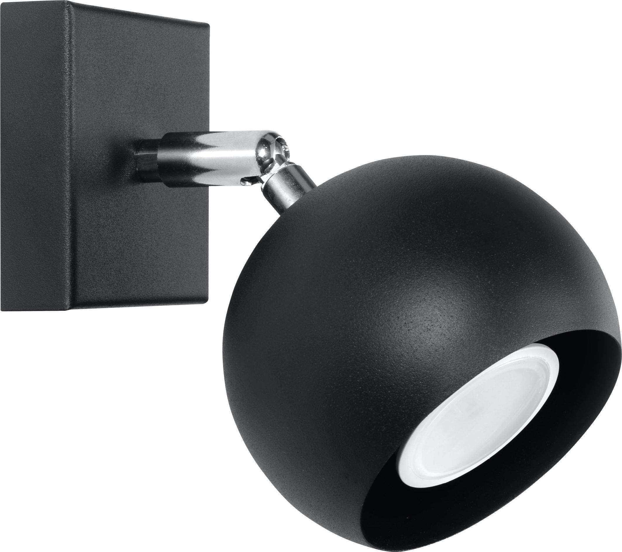 Kinkiet Sollux Kinkiet OCULARE Czarny