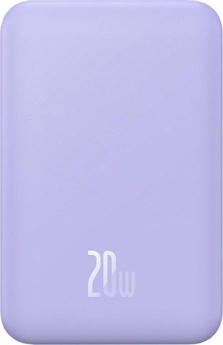 Powerbank Baseus Magnetic Mini 20W 20000mAh Fioletowy