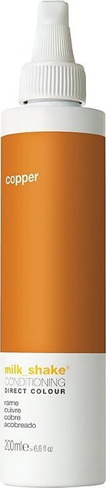 Milk Shake Milk Shake, Direct Colour, Ammonia-Free, Hair Colour Conditioner, Copper, 200 ml For Women