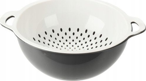 Koopman Cedzak plastikowy z miską kuchenny 2w1 26x11 cm