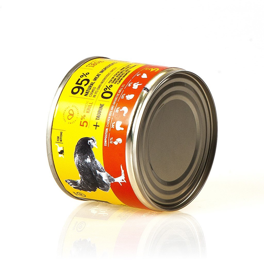 3Coty CHICKEN + KRILL for Kittens 180g