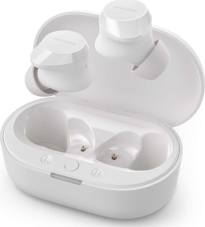 Słuchawki Philips Philips TAT1209WT/00 słuchawki/zestaw słuchawkowy True Wireless Stereo (TWS) Douszny Połączenia/muzyka Bluetooth Biały