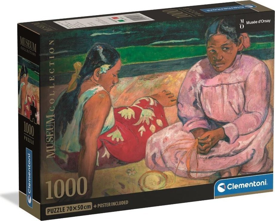 Clementoni Puzzle Compact Museum Gauguin, Femmes De Tahiti 1000 elementów (39975)