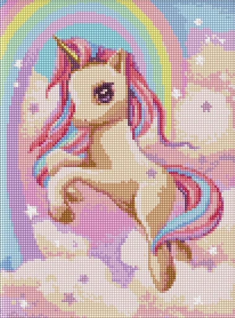 Norimpex Diamentowa mozaika - Magic Flight 30x40cm