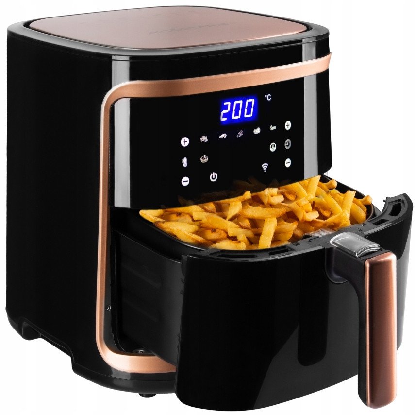 Frytkownica Beztłuszczowa Ava Gold 7L 1900W Air Fryer Xl Frytownica Lcd