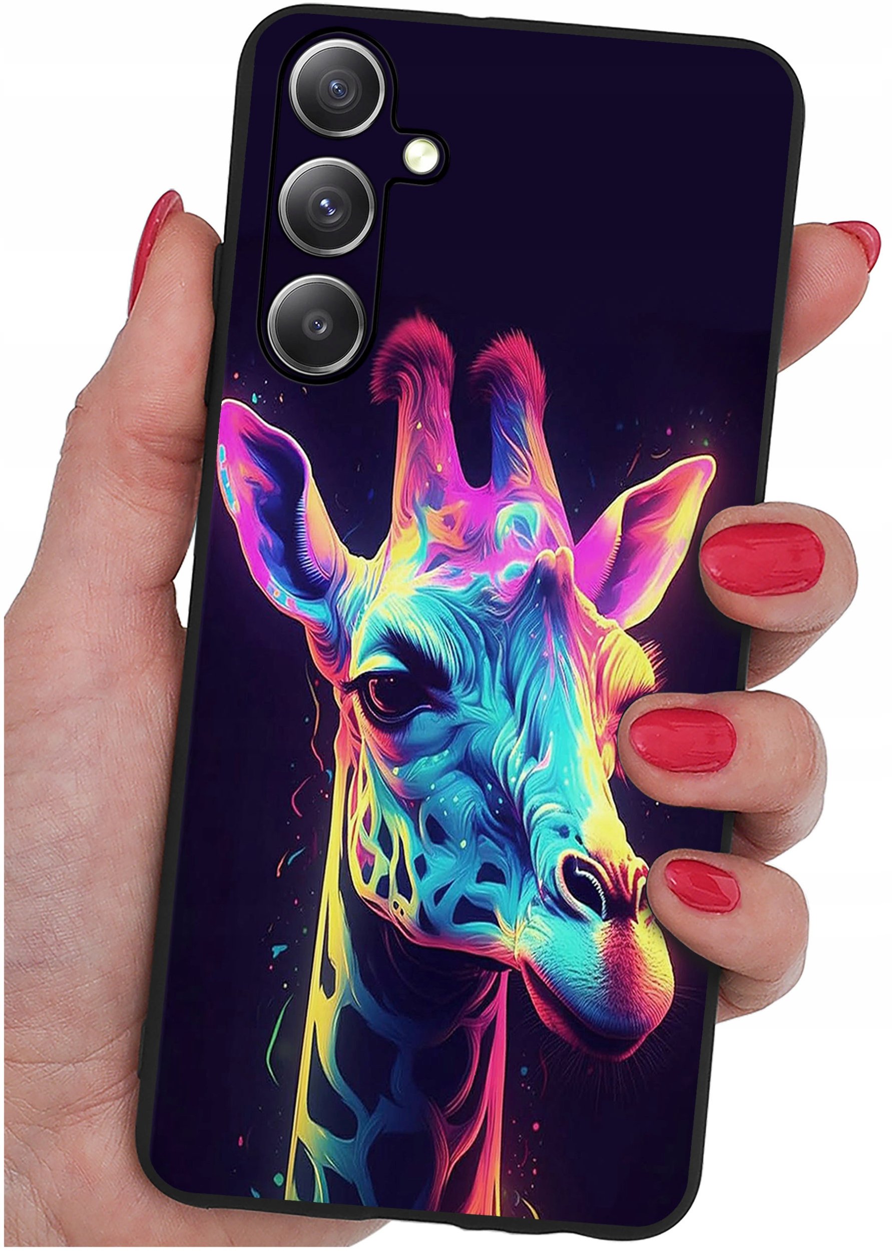 Etui do Samsung Galaxy A16 5G WZORY |SILIKONOWE MATT CASE + SZKŁO 9H