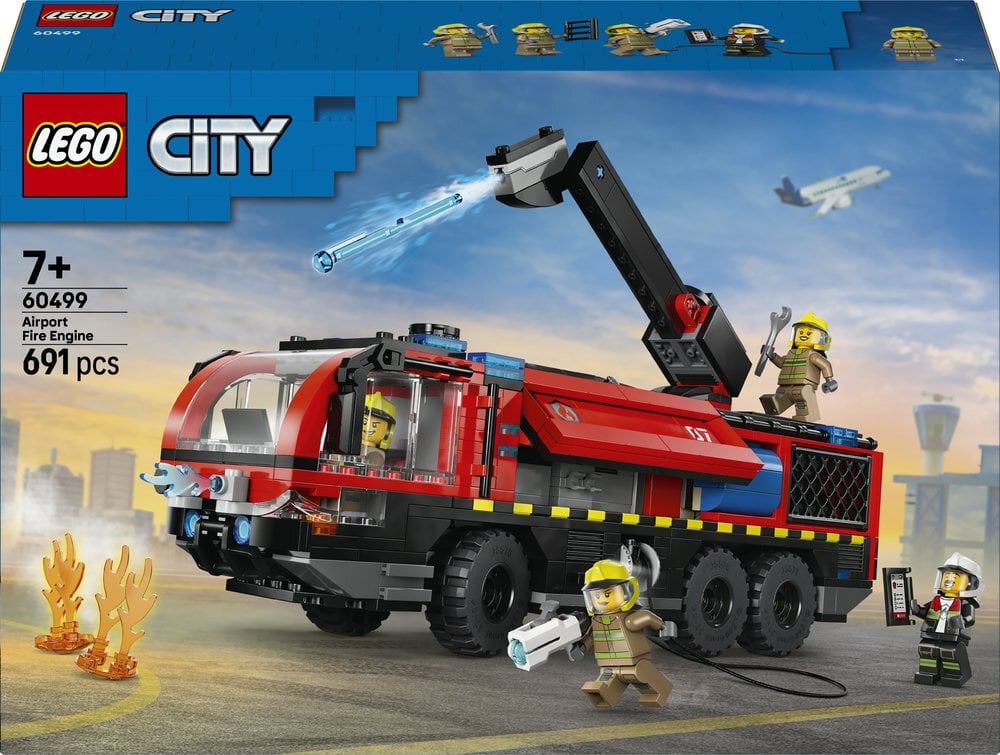 LEGO City Lotniskowy wóz strażacki (60499)