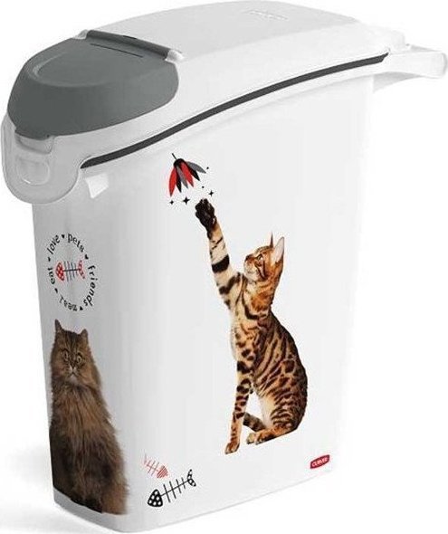 Triton CURVER PetLife pojemnik do przechowywania żwirku lub karmy 10kg/23l 23,2x49,7x50,3