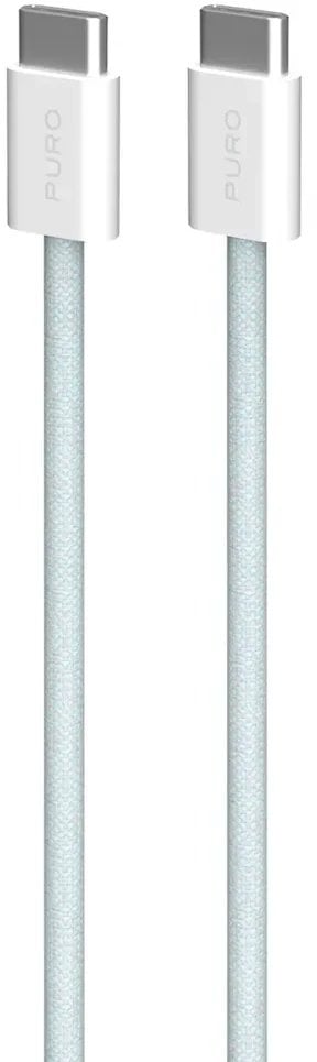 Kabel USB Puro USB-C - USB-C 1.5 m Niebieski (PUCCCFABK415MTLBLUE)