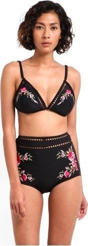 Pan i Pani Gadżet Strój kąpielowy wysoki stan z kwiatami XL