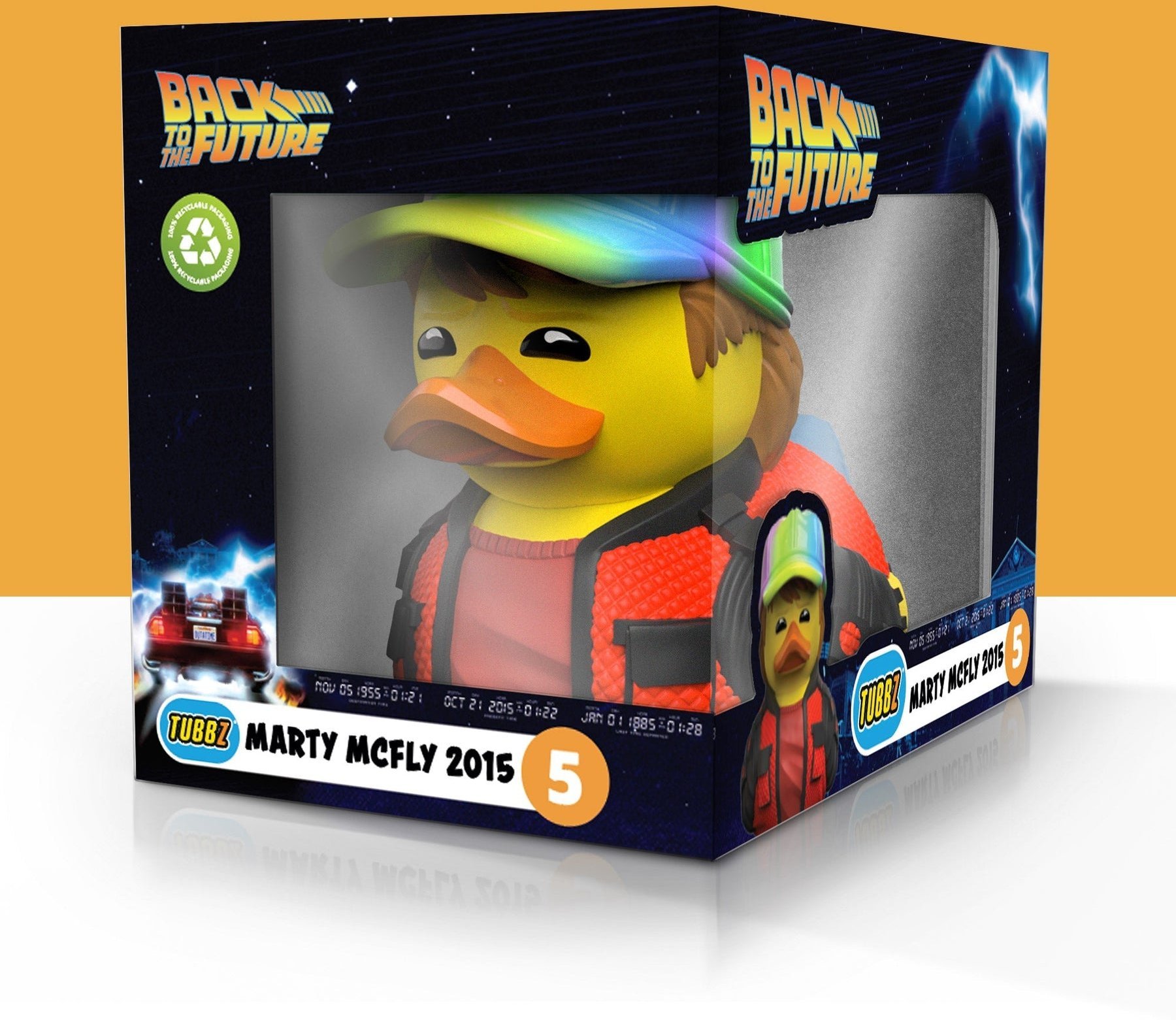 Figurka Numskull TUBBZ Kaczka kolekcjonerska - Back to the Future Marty McFly in Box 9cm