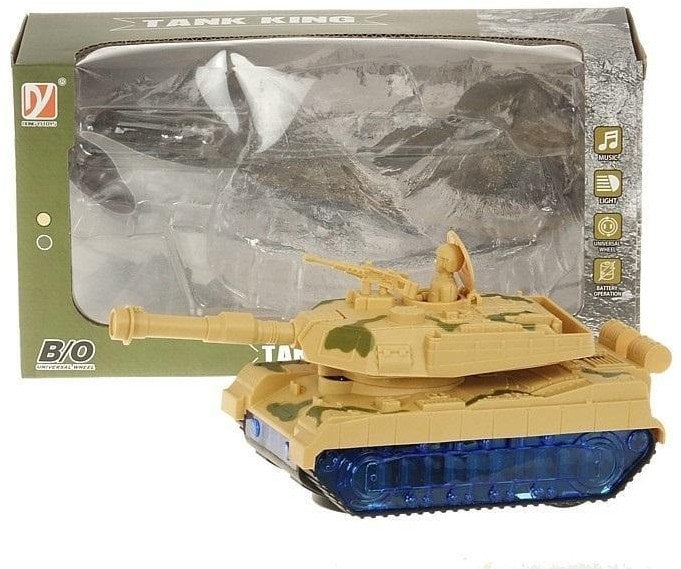 Czołg na baterie z dźwiękiem