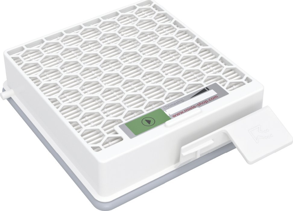 Miele SF-HA 60 Filtr HEPA AirClean z timestrip® skutecznie wyłapuje pył i alergeny.