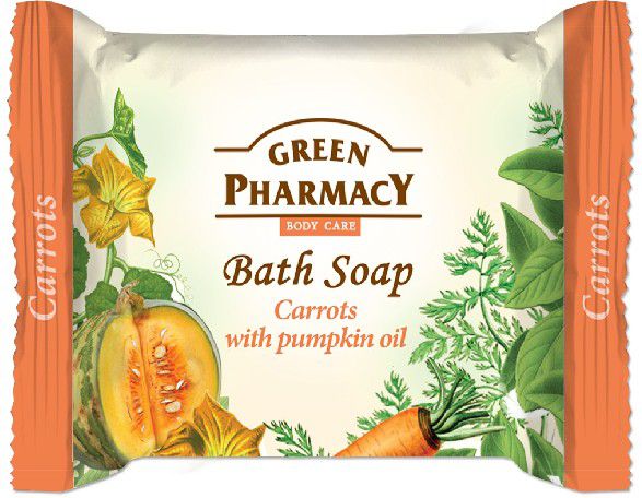 Green Pharmacy Mydło w kostce Body Care Carrots 100g