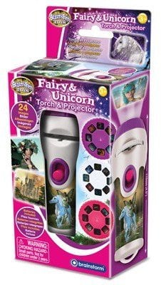 Brainstorm Latarka i projektor - Wróżka i jednorożec