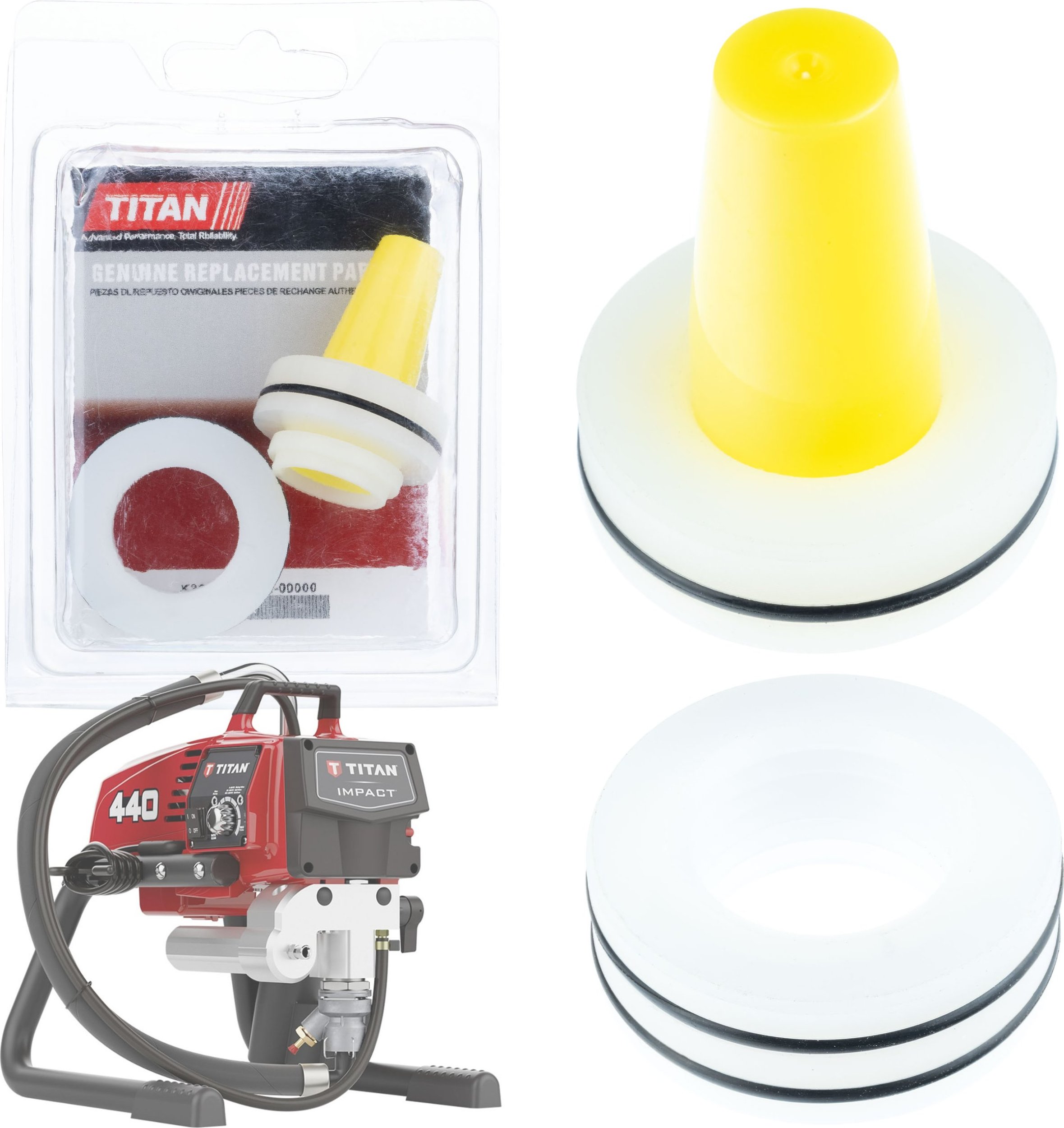 Rosfix ZESTAW NAPRAWCZY USZCZELKI USZCZELNIACZE DO TITAN WAGNER 340 440 450 640 HQ