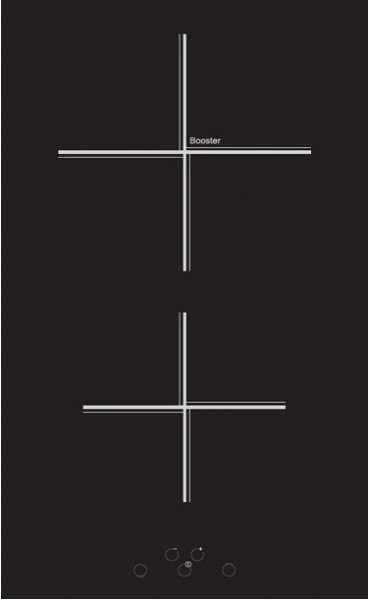 Płyta grzewcza Allenzi Induction domino hob Allenzi PI3020T-Q1