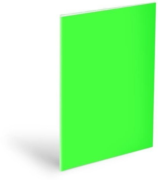 Okładka na zeszyt A4 neon green 180mic (10szt)