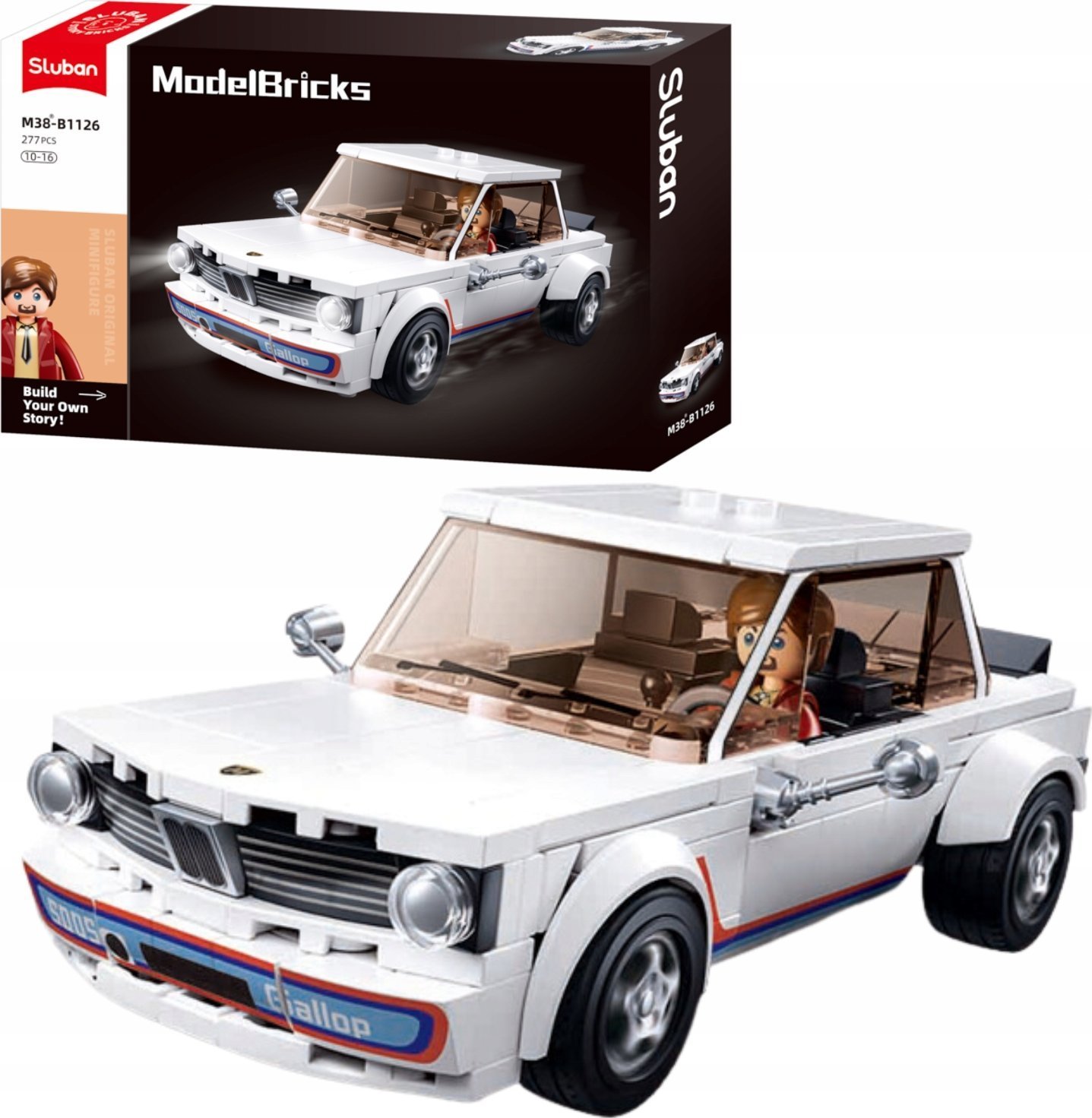 Klocki Sluban Klub Moto 277el 198823 Gazelo