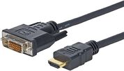 Kabel VivoLink HDMI - DVI-D 2m czarny (PROHDMIDVI2)