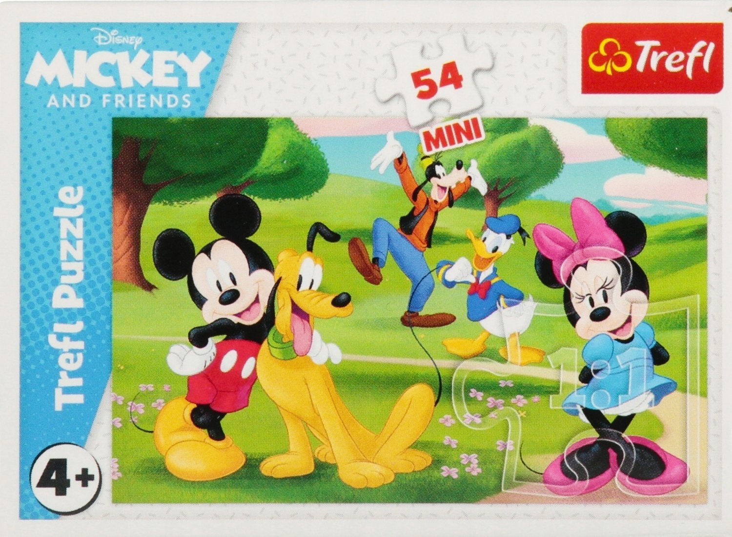 PUZZLE 54EL TREFL 19800 MINI ZWAR PRZYGO MIKI240