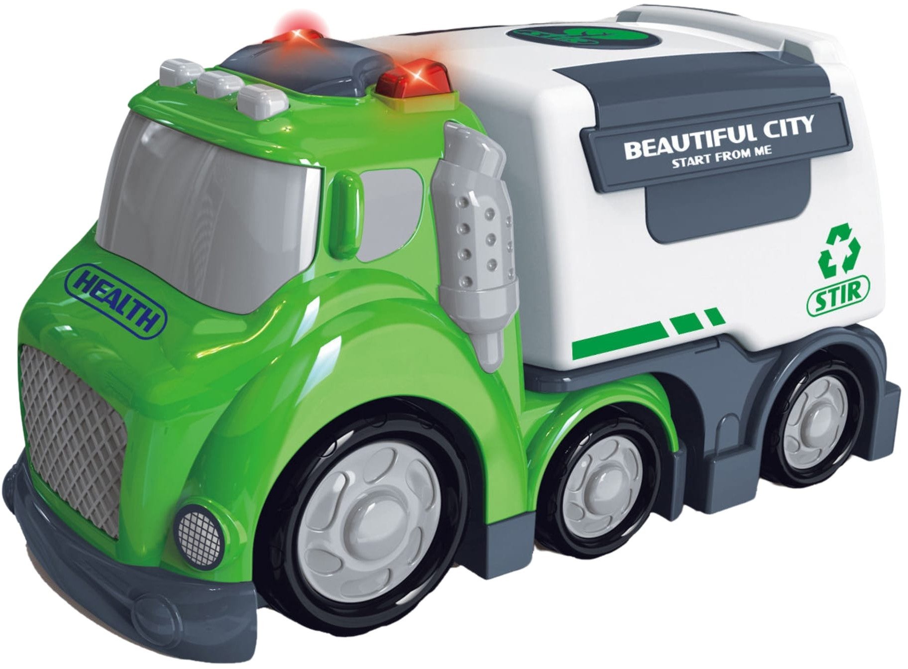 WOOPIE Śmieciarka CITY TRUCK Efekty Dźwiękowe i Świetlne