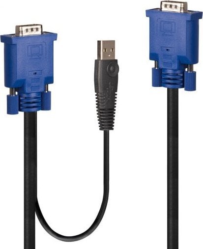 Kabel USB Lindy LINDY Kombiniertes KVM- und USB-Kabel 3m