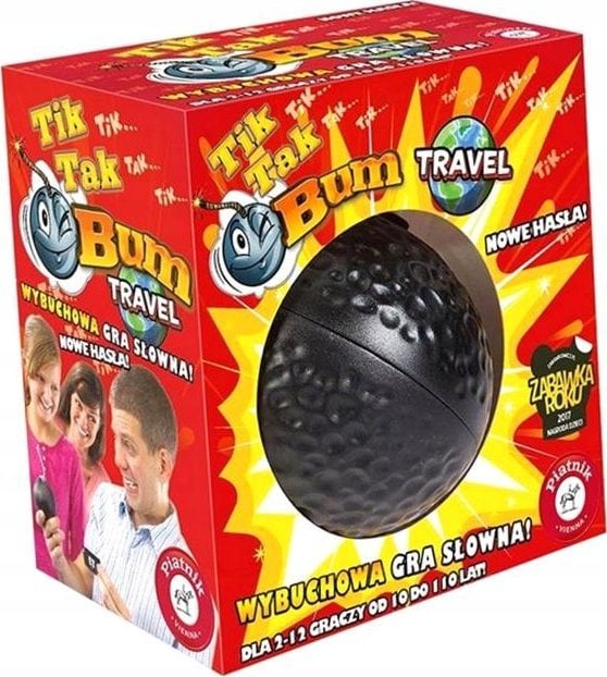 Piatnik Gra Tik Tak Bum Gra podróżna