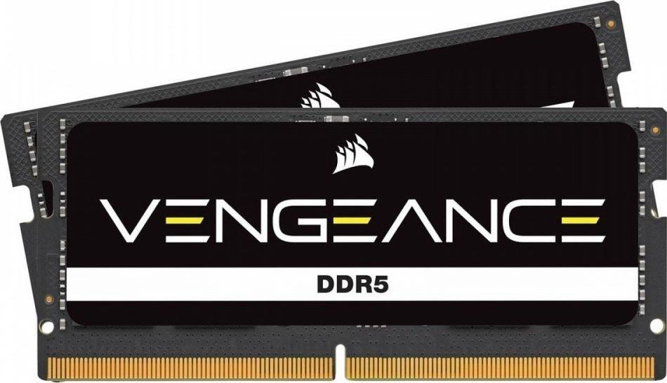 Pamięć do laptopa Corsair Pamięć DDR5 Vengeance 64GB/4800 (2*32) CL40 SODIMM, czarna