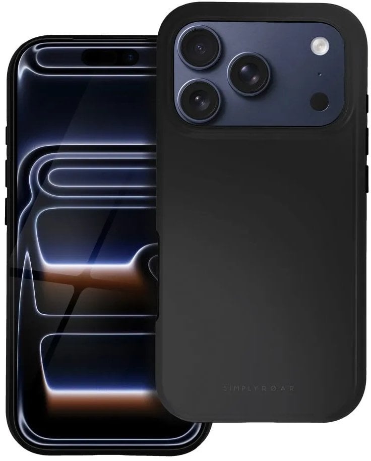 ROAR futerał RAINBOW BUMPER kompatybilny z MagSafe do IPHONE 17 Pro Max czarny