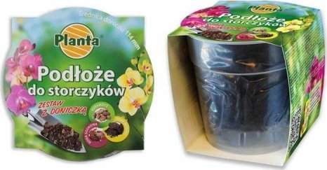 Planta Ziemia do storczyków z doniczką zestaw 0,65 L