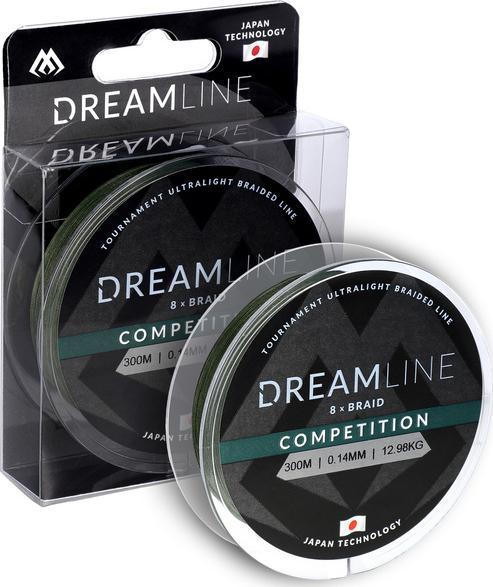 Mikado Plecionka Dreamline Competition Mikado 0.14mm/12.98kg/300m zielona
