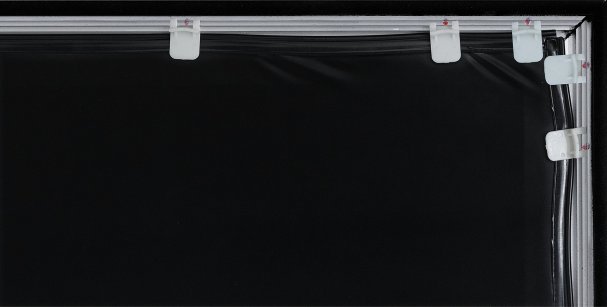 Ekran do projektora Elite Screens Ekran ramowy ER150WH1 331,9cm x 186,9cm (BxH) 16:9 ekran do rzutnika 3,81 m (150")