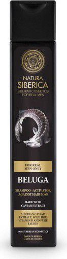 Natura Siberica Men Szampon stymulujący wzrost włosów Kawior Bieługi 250ml