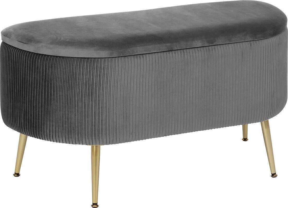 Atmosphera Siedzisko do przedpokoju ze schowkiem SOLARO, 100 x 40 x 53 cm