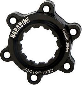 Baradine Adapter Center Lock do tarcz BC-02 czarny uniwersalny