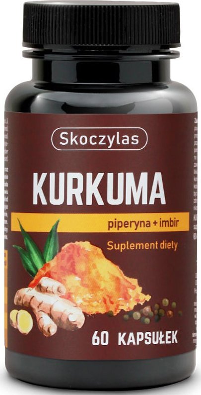 SKOCZYLAS SKOCZYLAS Kurkuma Piperyna+Imbir 60caps