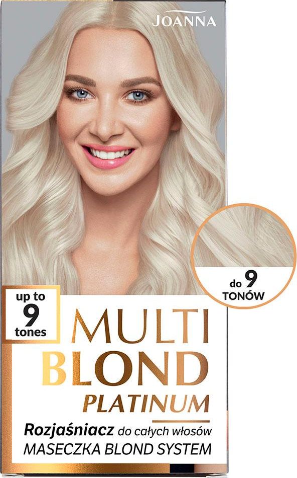 Joanna JOANNA_Multi Blond Platinium rozjaśniacz do całych włosów do 9 tonów