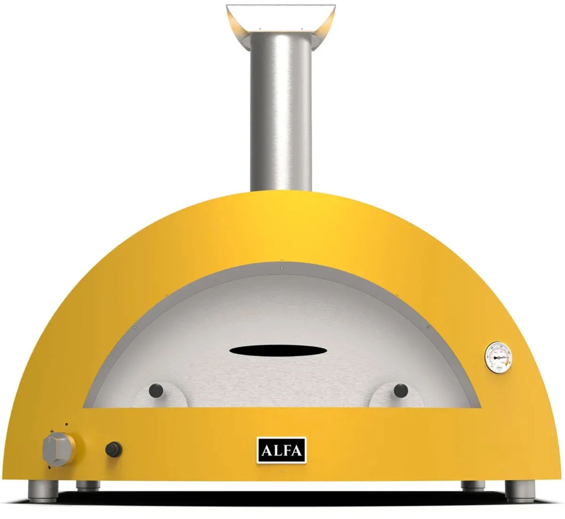 Alfa Forni Moderno 5 Pizze Hybrid Fire Yellow