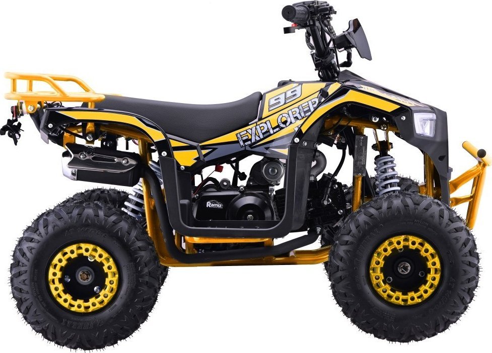 1DEA.me Pojazd Quad Spalinowy 110CC EXPLORER Żółty