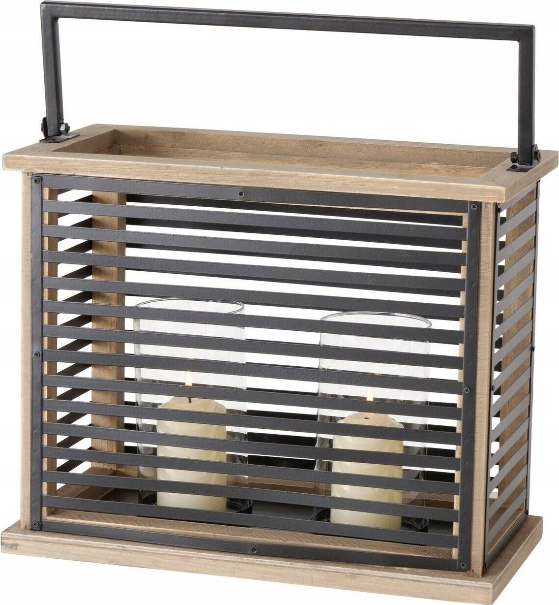 Boltze Lampion metalowy ażurowy LUNIS