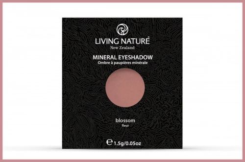 Living Nature 100% naturalny cień Bloosm różany satynowy Living Nature