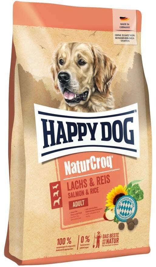 Happy Dog NaturCroq Łosoś & ryż, 11 kg