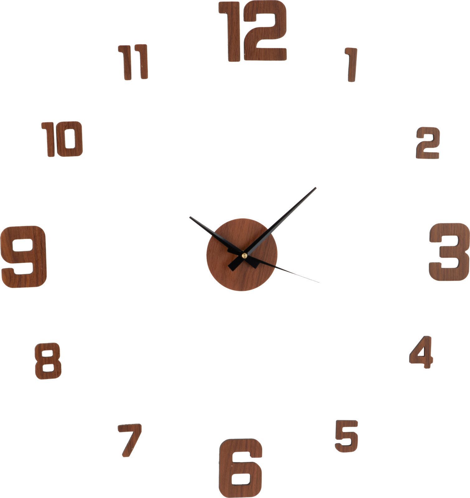 Zegar ścienny 3D TETI do przyklejania