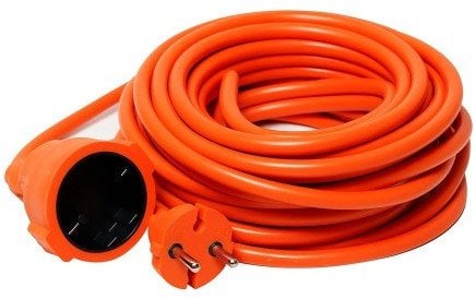 Przedłużacz zwijany 10m PZO10M2x1 0mm VERTEX