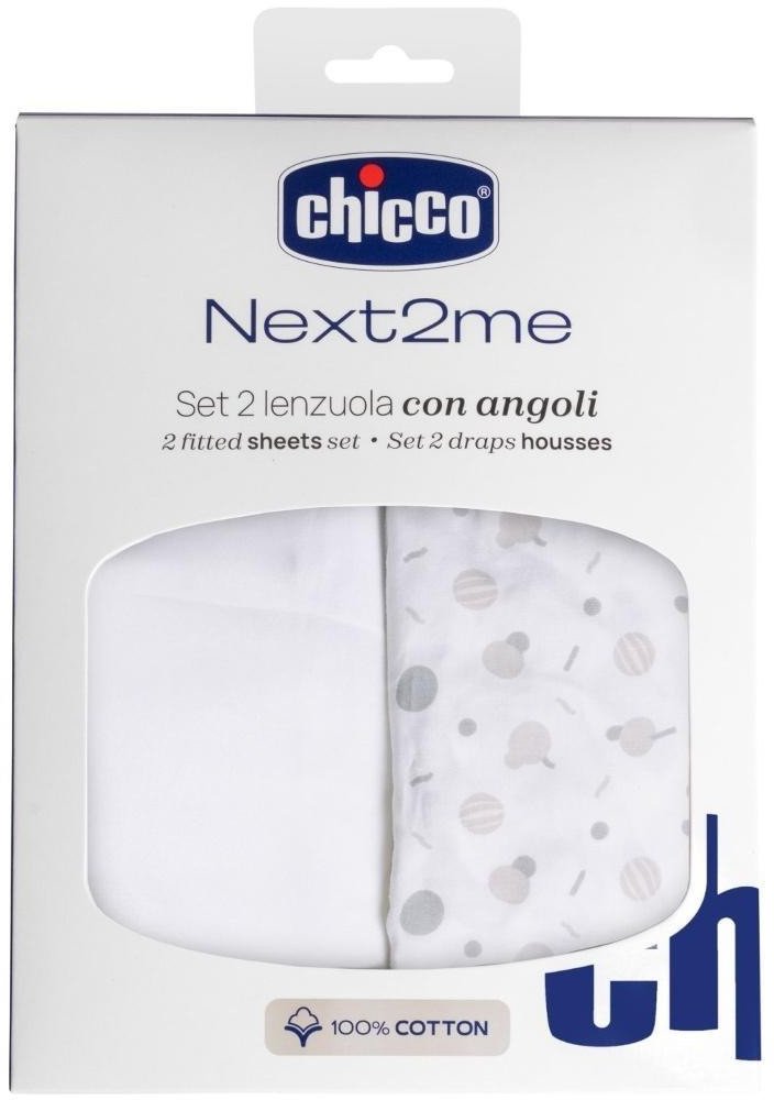 Prześcieradło Next2Me Forever confetti 2szt