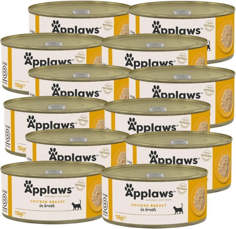 Applaws Cat Pierś z Kurczaka 12x156g PUSZKA